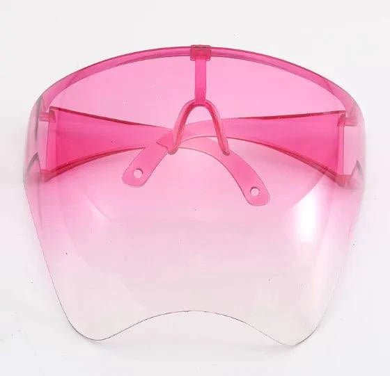 Mandotos shielding eyewear goggles with anti-fog safety glasses, clear lens and adjustable strap for eye protection.