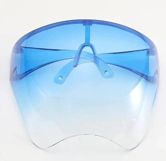 Mandotos shielding eyewear goggles with anti-fog safety glasses, clear lens and adjustable strap for protective eye wear.