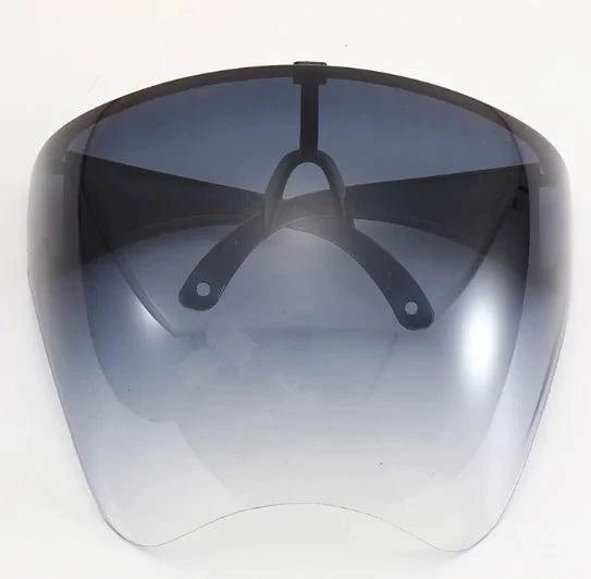 Mandotos shielding eyewear goggles with anti-fog safety glasses, clear lens and adjustable strap for protection.