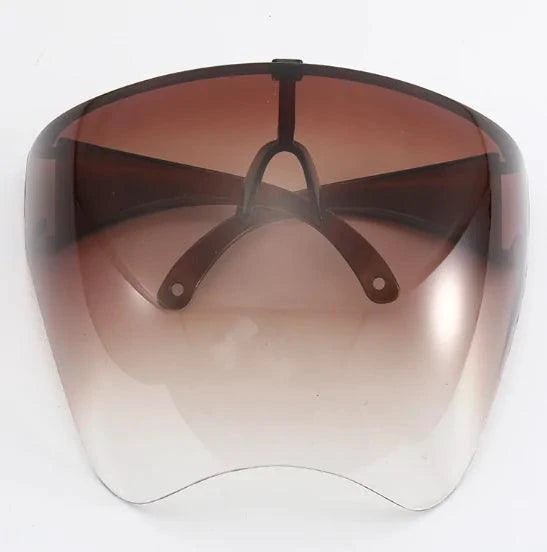 Mandotos shielding eyewear goggles with anti-fog safety glasses, clear lenses, adjustable strap, designed for protection and visibility.