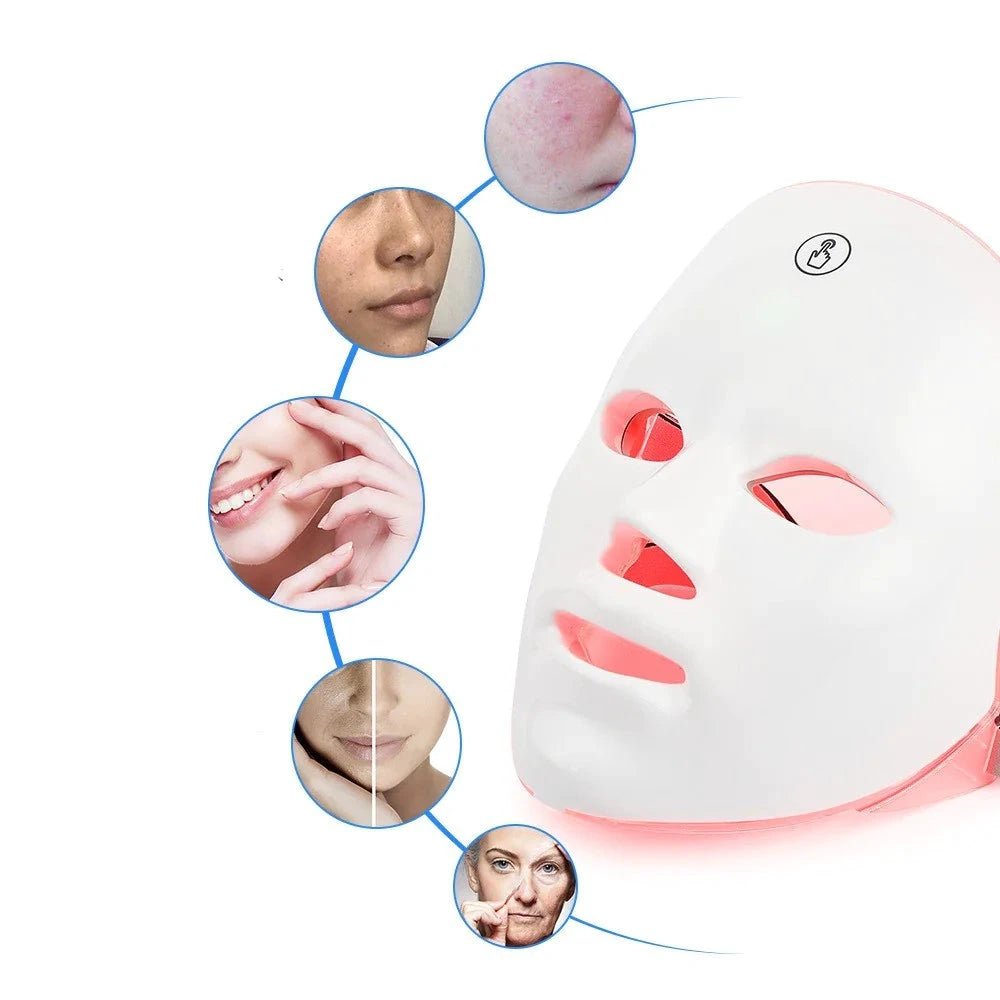 Mandotos skin rejuvenation facial beauty device showing sleek handheld design for skincare treatments.