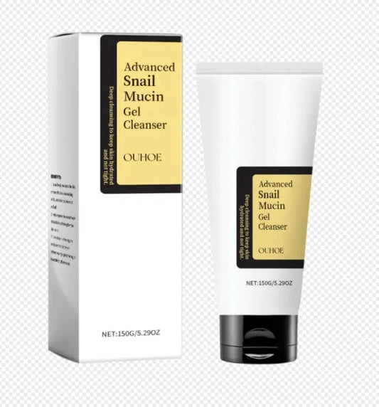 Mandotos Snail Revive Moisturizer jar with label, creamy texture visible, designed for hydration and skin renewal.