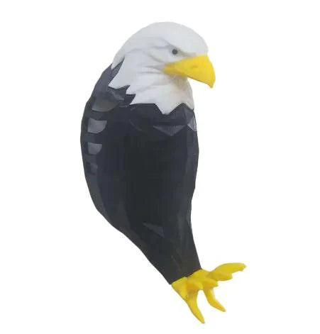 Mandotos Soaring Eagle Wall Light with detailed eagle design, mounted on a wall for decorative and ambient lighting.