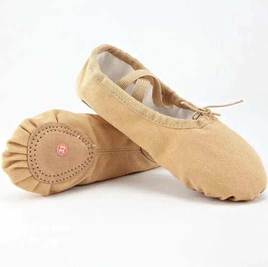 Mandotos men's soft sole exercise ballet shoes with ethnic dance design and cat claw details, ideal for artistic dance performances.