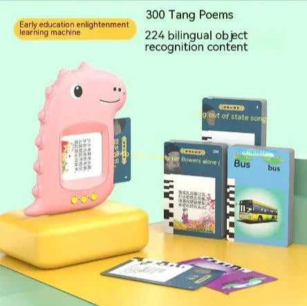 Mandotos Soundastic Learning Card Toy with colorful flashcards for early language development and educational fun for children.