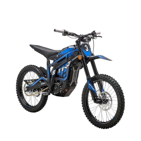 Mandotos Talaria Off-road Electric Motorcycle with 4000w motor, 85km/h speed, 60v45ah battery, rugged design, outdoor setting