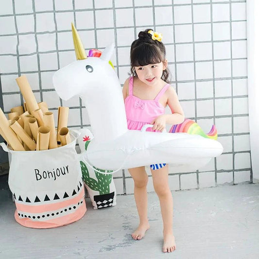 Mandotos Unicorn Bliss Inflator air pump for magical party decorations with colorful unicorn design and easy-to-use controls.