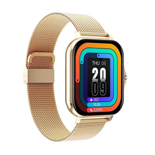 Mandotos Y13 Smart Watch with pedometer, heart rate monitor, Bluetooth call functionality, and fitness tracking features.