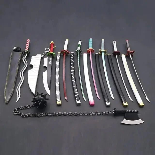 Mandotos Zenitsu Agatsuma katana toy with detailed handle and blade, perfect for fans of Demon Slayer anime.