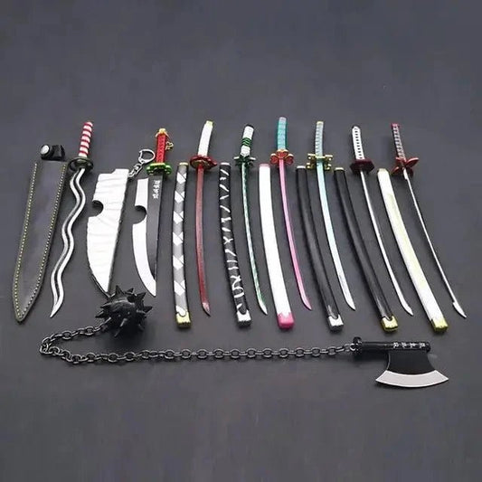 Mandotos Zenitsu Agatsuma katana toy with detailed handle and blade, perfect for fans of Demon Slayer anime.