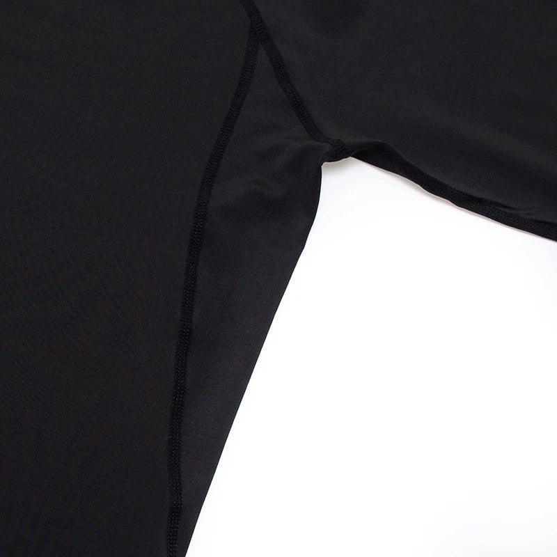 Men Running Compression T-shirt Long sleeves Sport Tees Gym Fitness Sweatshirt Male Jogging Tracksuit Homme Athletic Shirt Tops - MANDOTOS