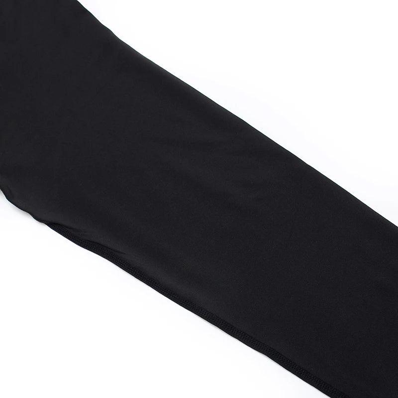 Men Running Compression T-shirt Long sleeves Sport Tees Gym Fitness Sweatshirt Male Jogging Tracksuit Homme Athletic Shirt Tops - MANDOTOS