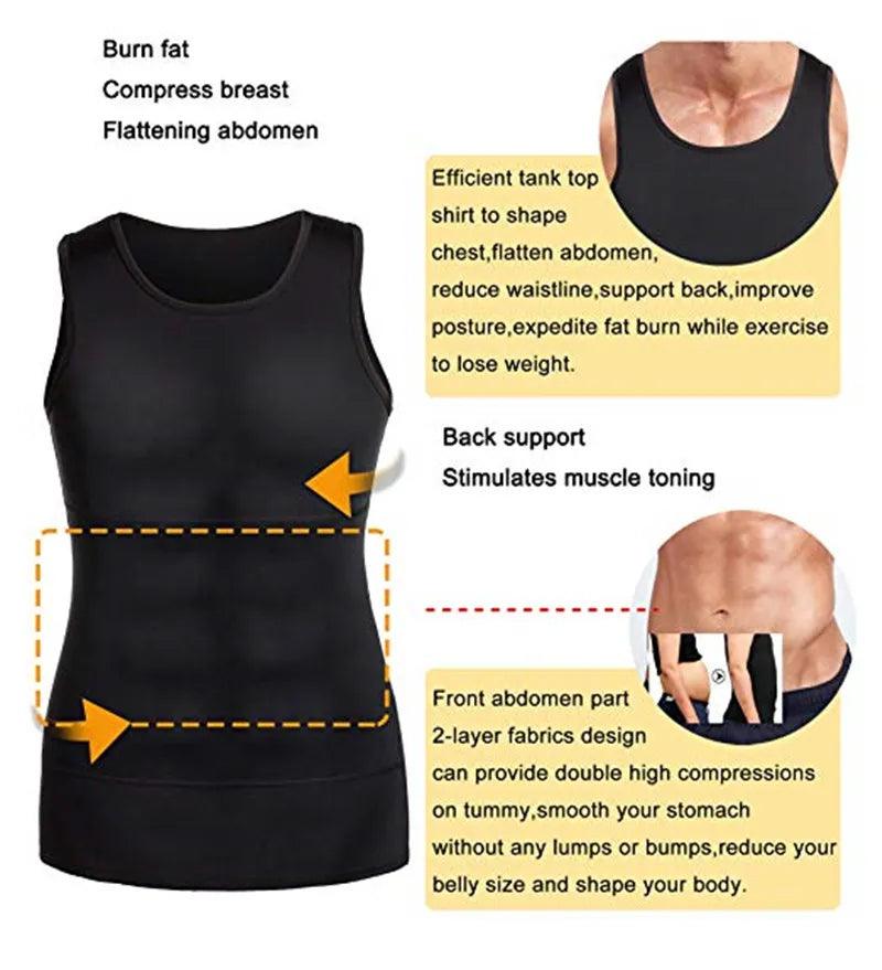 Men's Contour Shaper Vest - MANDOTOS