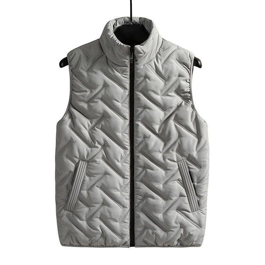 Men's Fashion All-matching Down Cotton-padded Vest - MANDOTOS