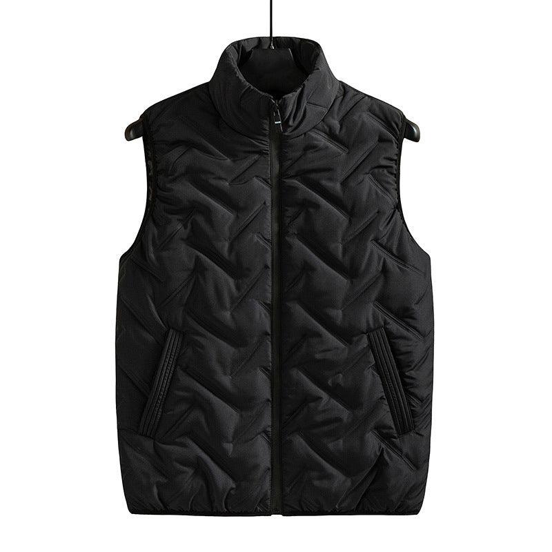 Men's Fashion All-matching Down Cotton-padded Vest - MANDOTOS