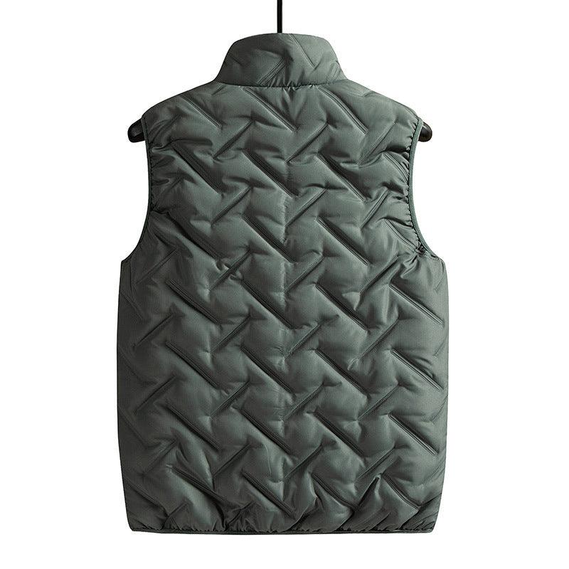 Men's Fashion All-matching Down Cotton-padded Vest - MANDOTOS