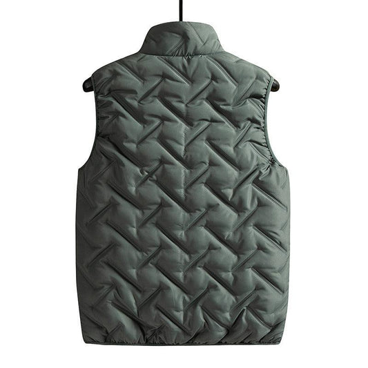 Men's Fashion All-matching Down Cotton-padded Vest - MANDOTOS