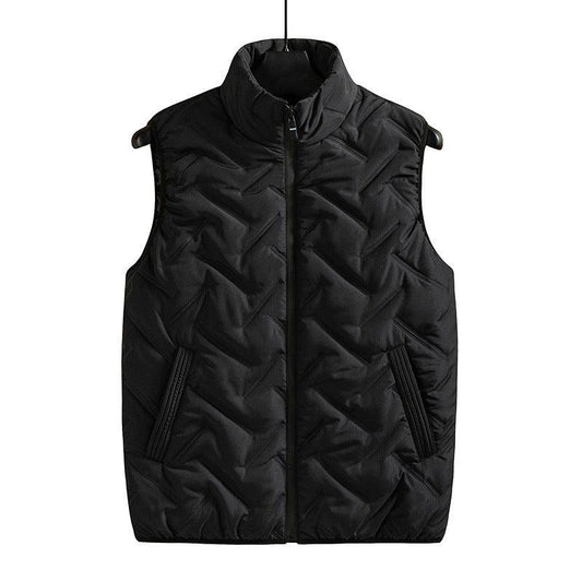 Men's Fashion All-matching Down Cotton-padded Vest - MANDOTOS
