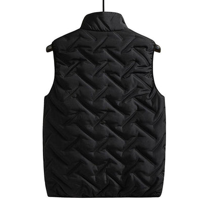 Men's Fashion All-matching Down Cotton-padded Vest - MANDOTOS