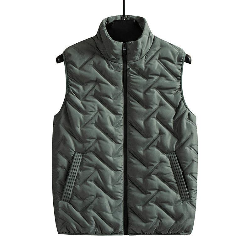 Men's Fashion All-matching Down Cotton-padded Vest - MANDOTOS