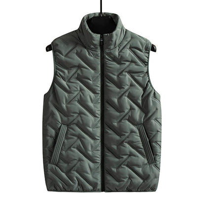 Men's Fashion All-matching Down Cotton-padded Vest - MANDOTOS