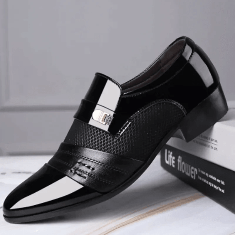 Men's Luxury Leather Loafers - MANDOTOS