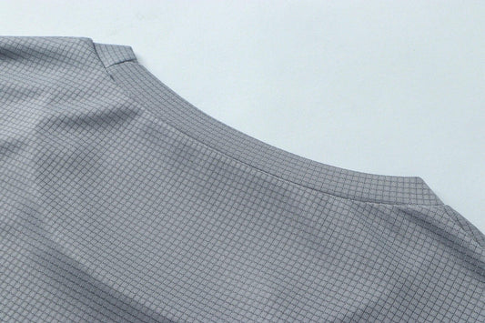 Men's Quick Dry Short Sleeve Gym Running Moisture Wicking Round Neck T-Shirt Training Exercise Gym Sport Shirt Tops Lightweight - MANDOTOS