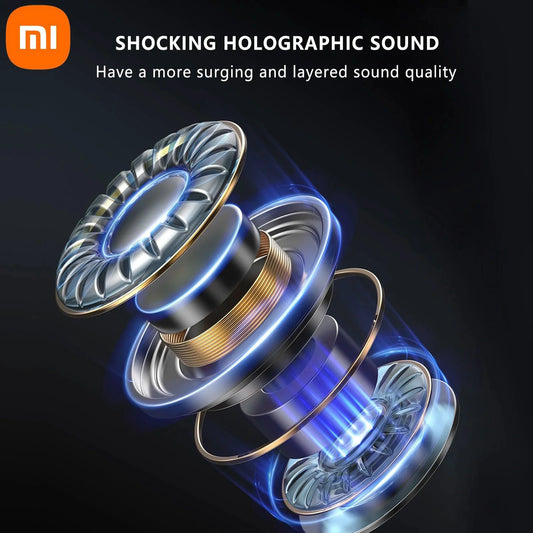 XIAOMI AP05 true wireless earbuds with microphone, HIFI stereo sound, Bluetooth 5.3, Mijia sport earbuds for Android and iOS.