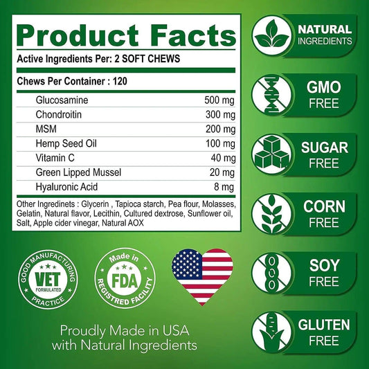 Mobility Max Dog Hip & Joint Care Dual Pack - MANDOTOS