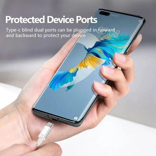 Universal USB Type C cable by MortyRick Store, 120W fast charging for Huawei P40/P30 and Xiaomi Redmi, available in various lengths.