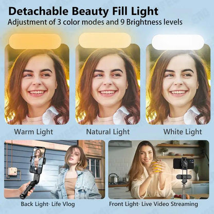 Multi-Function Phone Stabilizer & Bluetooth Light - MANDOTOS