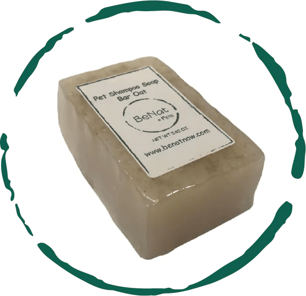 NatureBuddy Handcrafted Pet Soap, Oat 5.8 oz - MANDOTOS