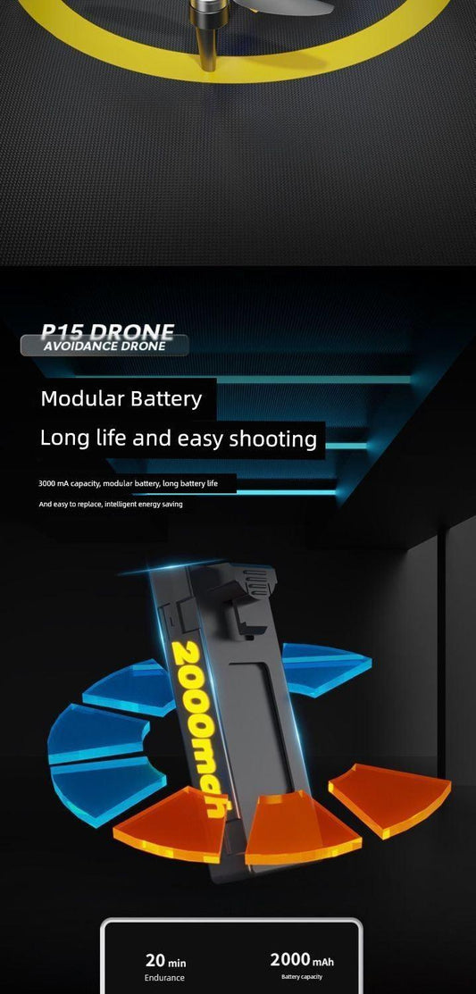 New Arrival Outdoor Drone for Aerial Photography HD Professional Remote Control Aircraft Elementary School Student Small Aircraft Kids Helicopter - MANDOTOS