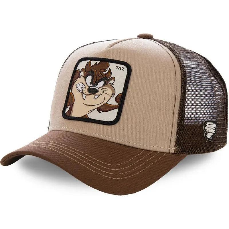 New Brand Anime BUNNY TAZ DUCK Snapback Cap Cotton Baseball Cap Men Women Hip Hop Dad Mesh Hat Trucker Dropshipping - MANDOTOS