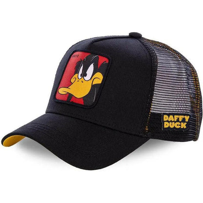 New Brand Anime BUNNY TAZ DUCK Snapback Cap Cotton Baseball Cap Men Women Hip Hop Dad Mesh Hat Trucker Dropshipping - MANDOTOS