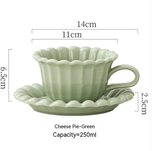 Nordic Charm Ceramic Cup Set - MANDOTOS