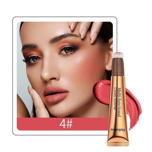 Highlight shading pen with liquid contour formula and sponge head for precise makeup application and natural-looking shadows.