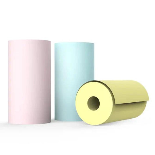 Portable mini Bluetooth WiFi printer for mobile phones, ideal for photo, note, label, and pocket printing on the go.