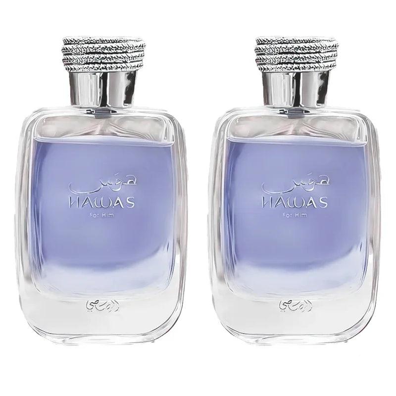 Original Hawas Men EDP Spray 100ml Long Lasting Signature Premium Arabian Daily Elegance Refreshing Luxurious Masculine Parfum - MANDOTOS