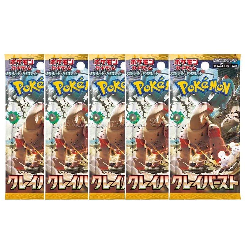 Original Pokemon Card Game PTCG Japanese Edition SV1V SV1A SV2D SV2P SV2A 151 SV3 SV3A Bale Off Single Pack Trading Cards - MANDOTOS