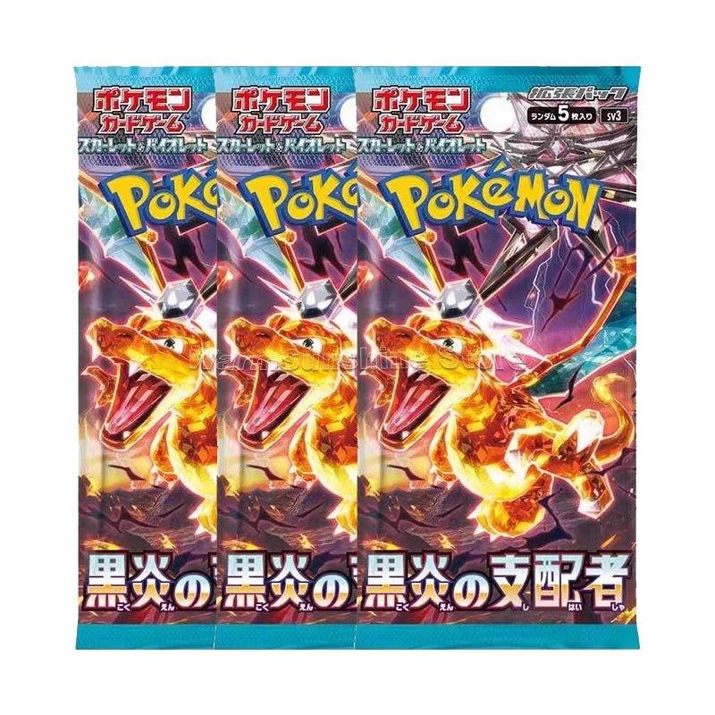 Original Pokemon Card Game PTCG Japanese Edition SV1V SV1A SV2D SV2P SV2A 151 SV3 SV3A Bale Off Single Pack Trading Cards - MANDOTOS
