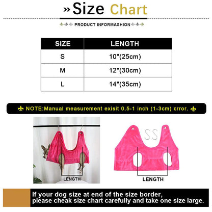 Pet Companion Grooming Hammock - MANDOTOS