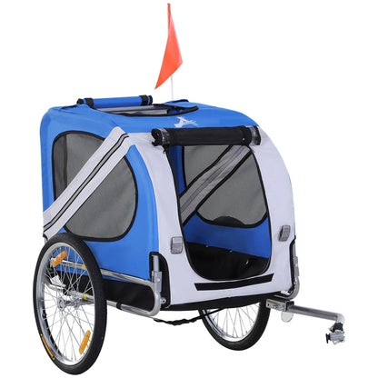 Pooch Pedal Cart - All Terrain Dog Trailer with Mesh Ventilation - MANDOTOS