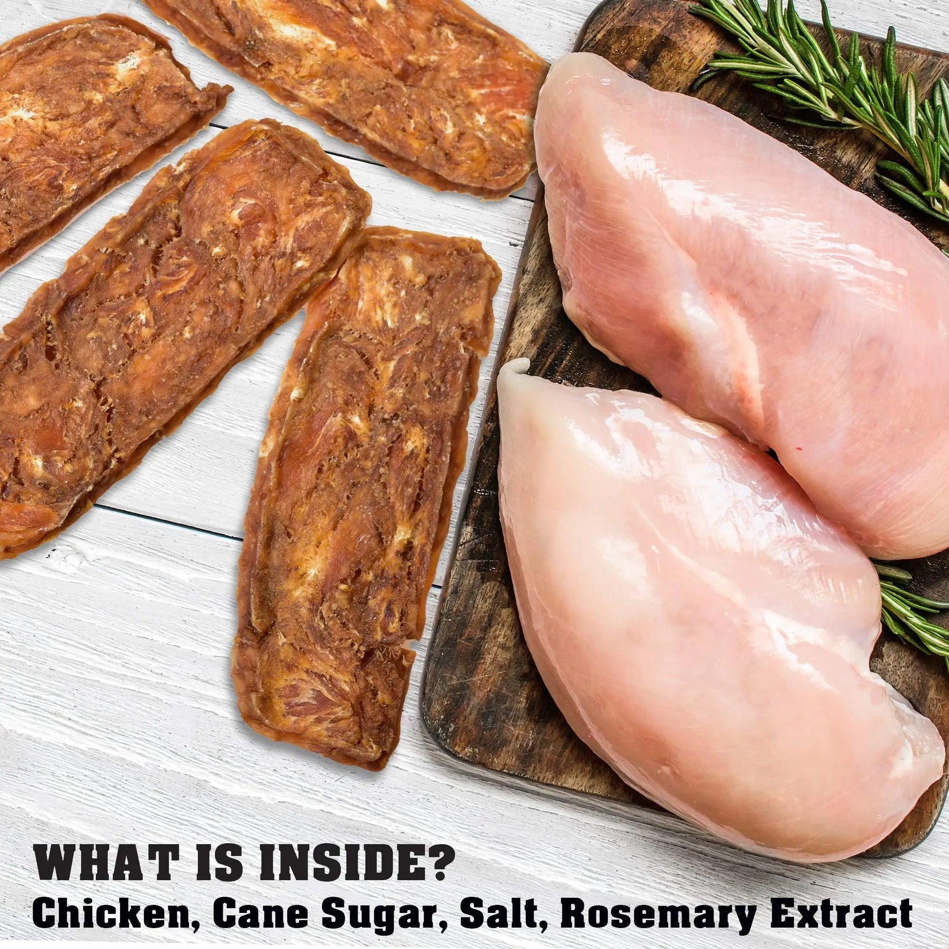 Premium Chicken Jerky Dog Snacks 1.5lb - MANDOTOS