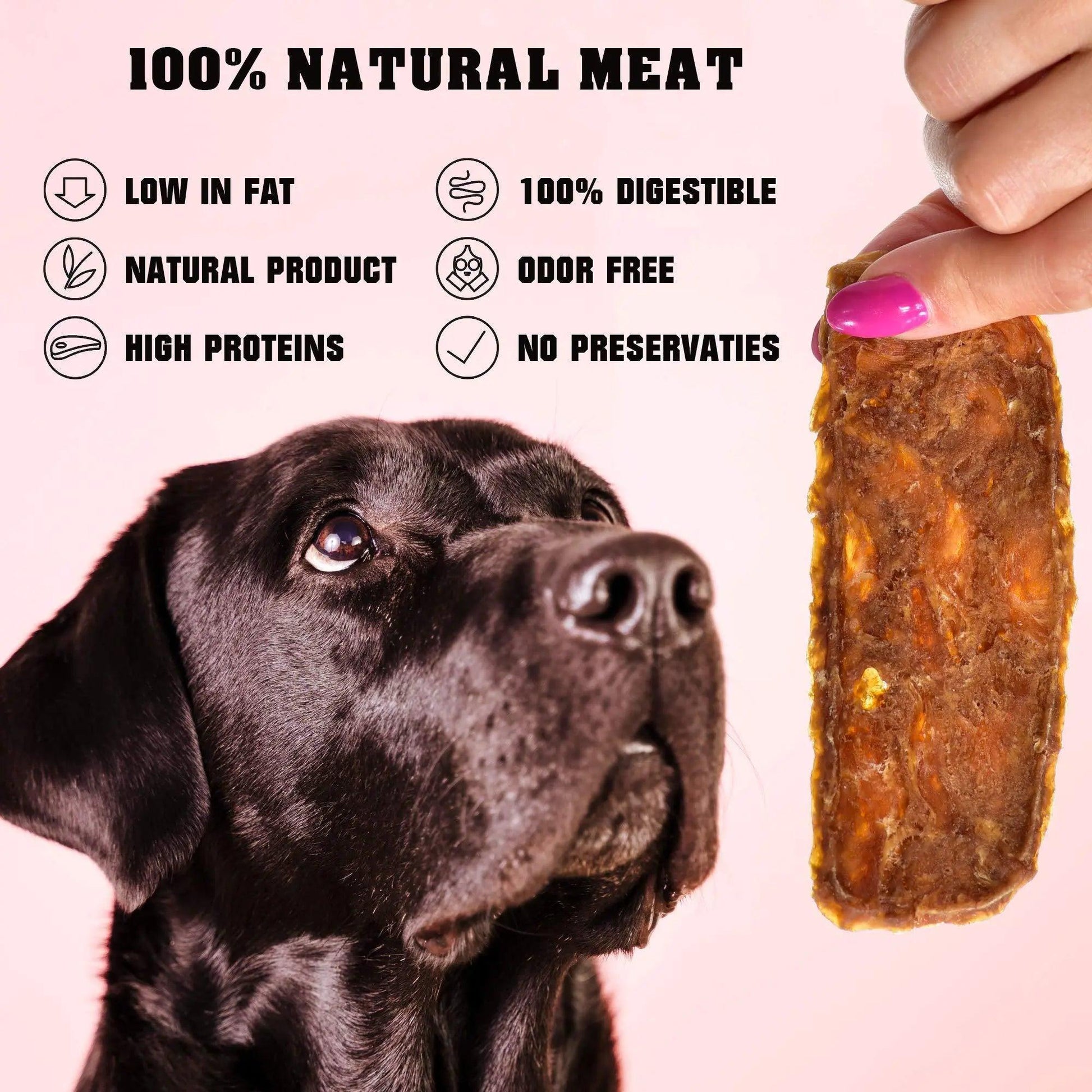 Premium Chicken Jerky Dog Snacks 1.5lb - MANDOTOS