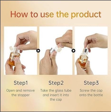 PURC Natural Hair Density Essential Oil,PURC Oil For Hair Growth,Hair Regrowth Essential Oil,Natural Hair Regrowth Serum For Women & Men-35 ML - MANDOTOS