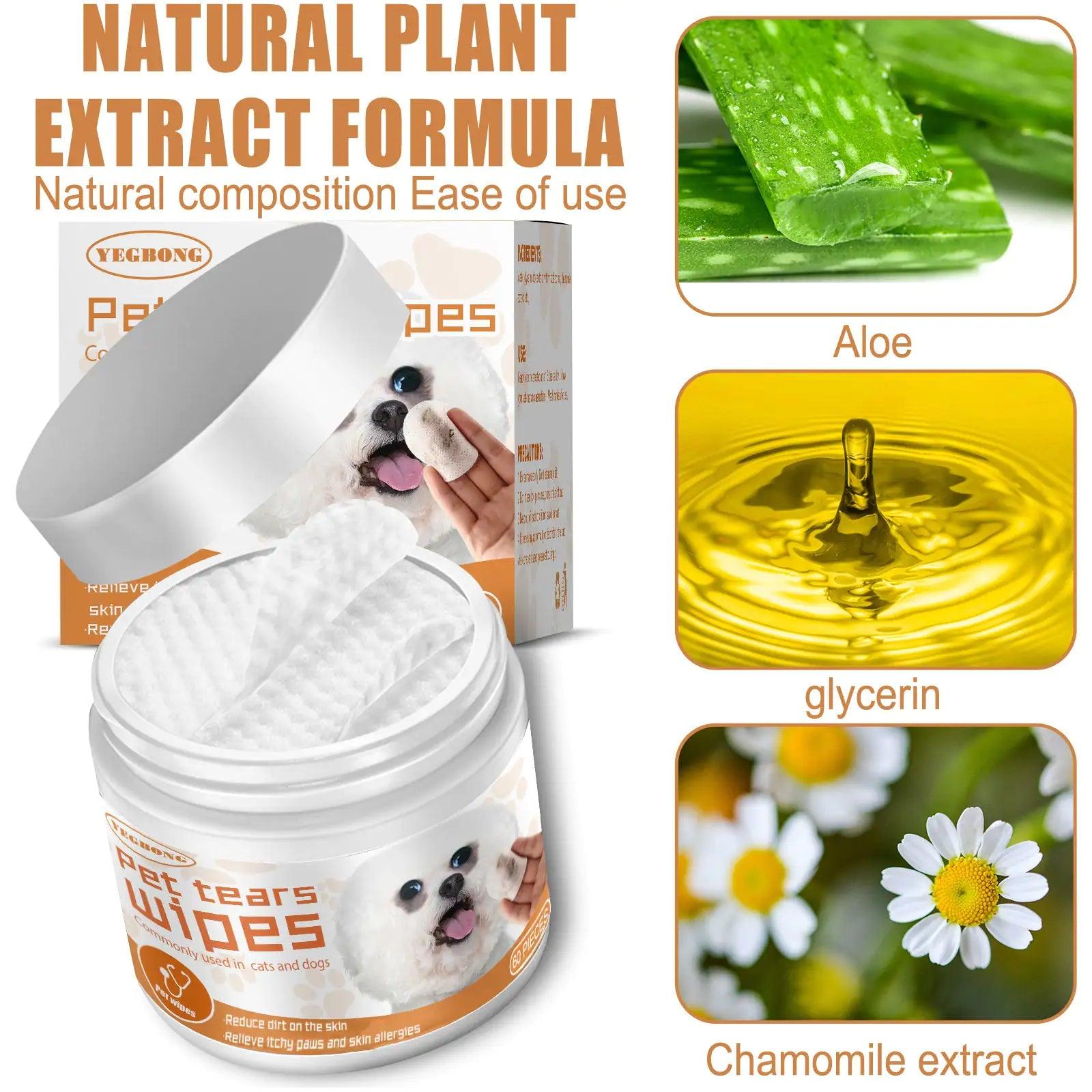 PurePaws Pet Eye Wipes - MANDOTOS