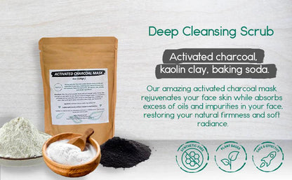 Purifying Charcoal Face Mask - MANDOTOS