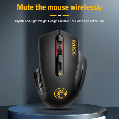QuietFlex Wireless Mouse - MANDOTOS