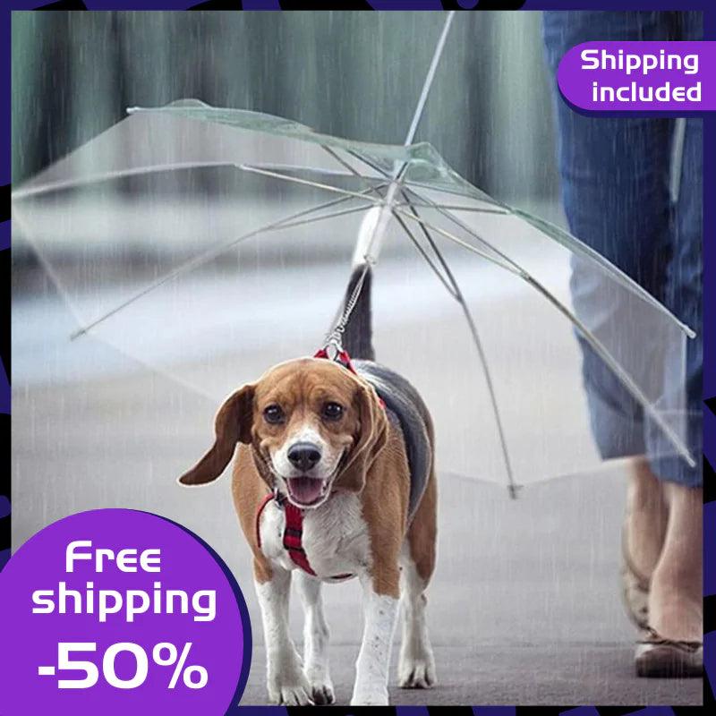 Rainwalk Pet Umbrella Leash - MANDOTOS